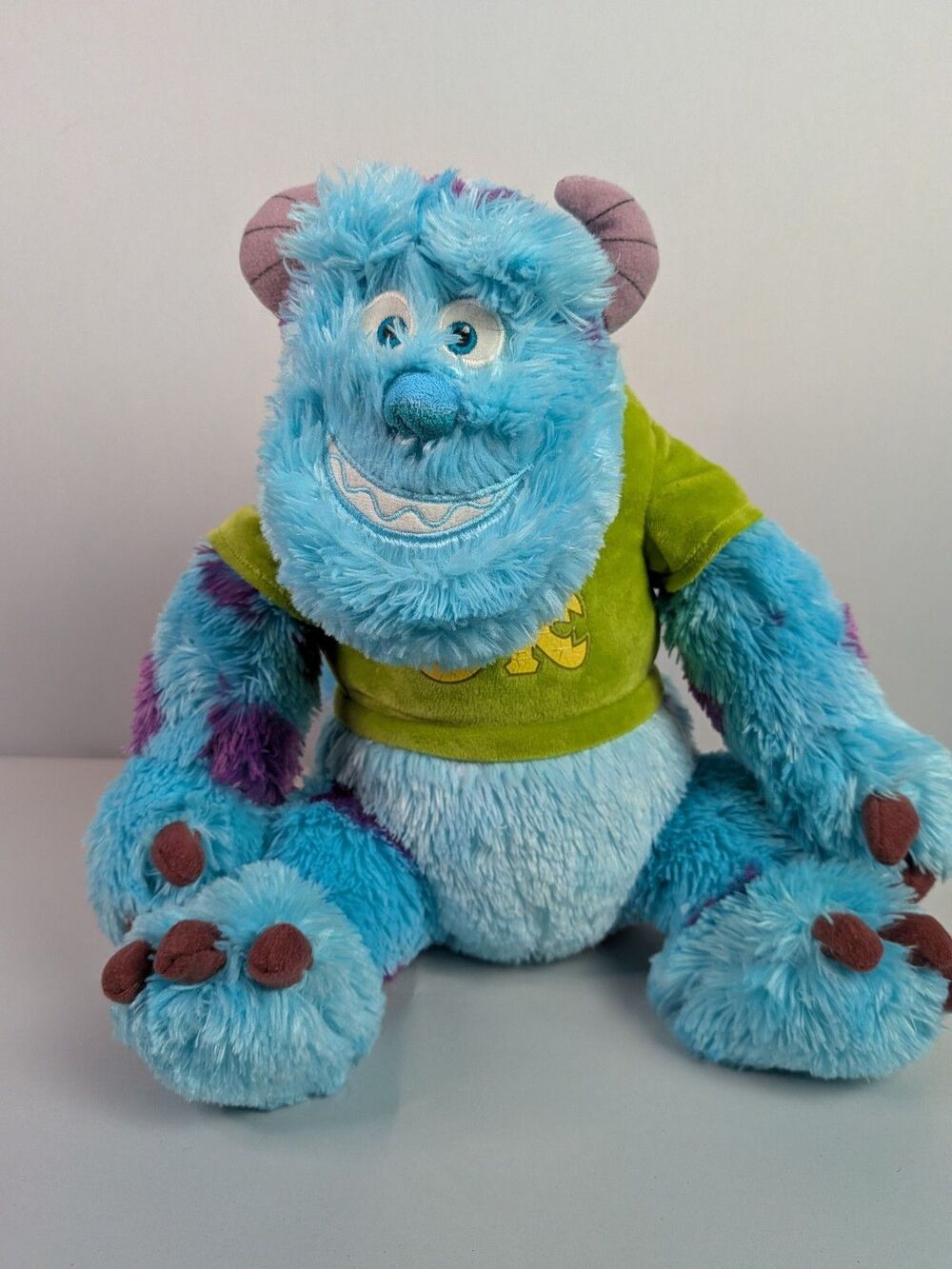 Disney Monsters Inc SULLY Plush Sullivan Stuffed Doll Toy University Pixar 11"